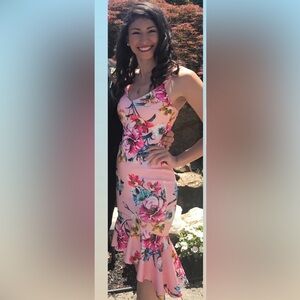 Floral Mermaid Dress